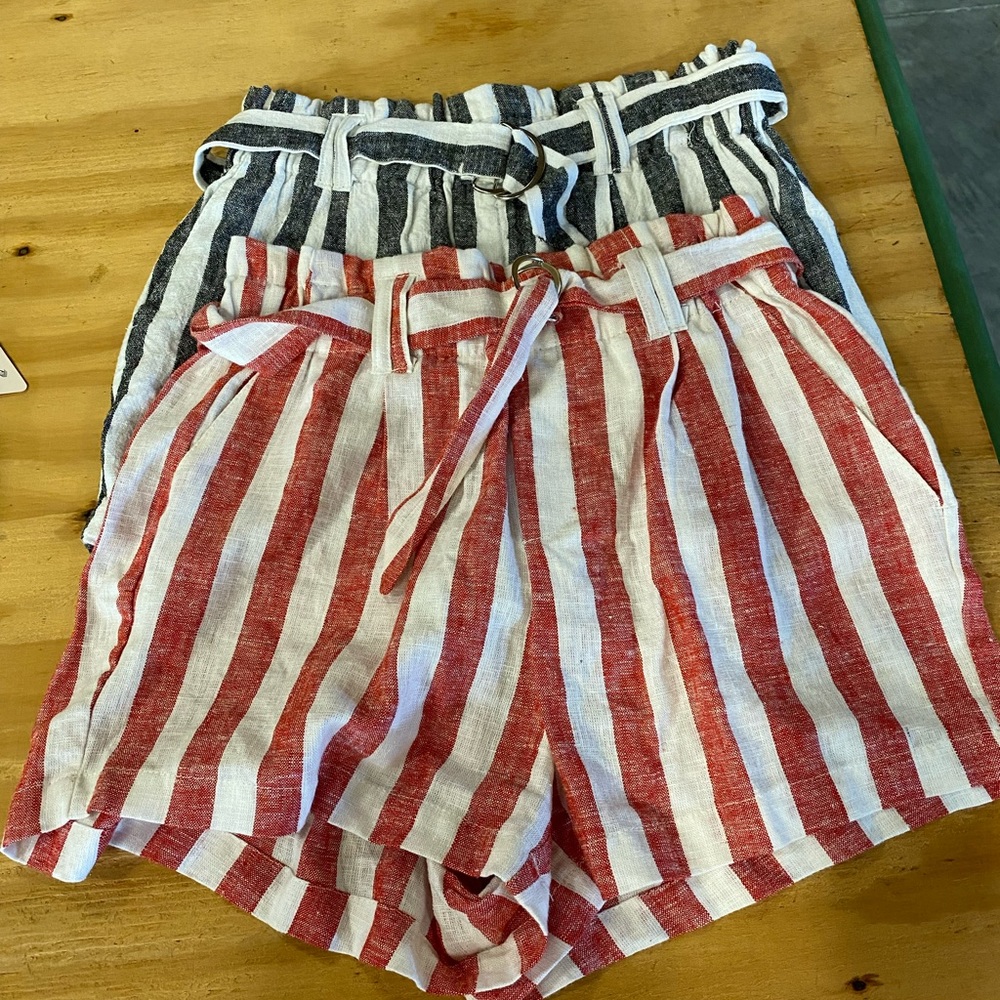 Boutique linen like shorts hardly worn, if at all